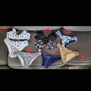 Swim suit lot size Small and Medium. See photos